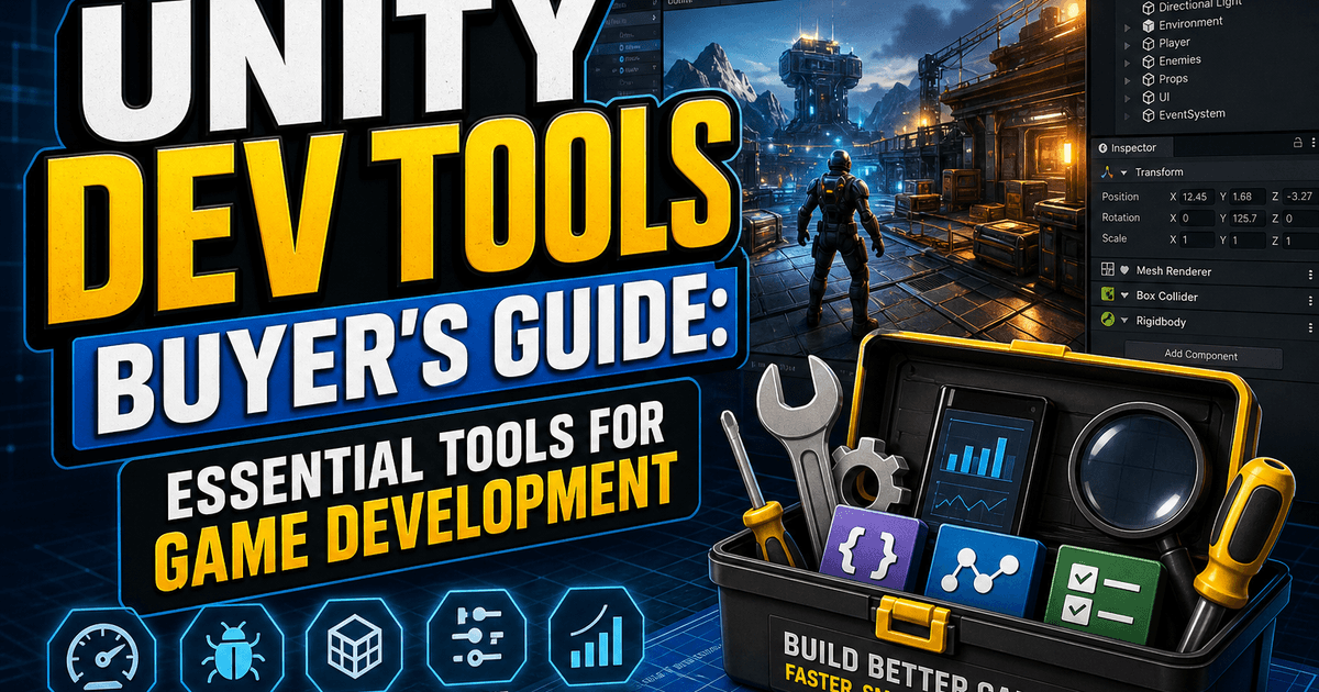Unity Dev Tools Buyer's Guide: Essential Tools for Game Development